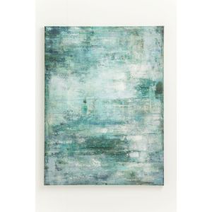 KARE Design :: Obraz Touched Abstract niebieski 90 x 120 cm