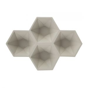 Zuiver :: Pojemnik HEXAGON piaskowy