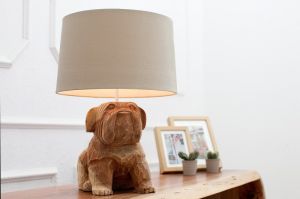 Lampa stołowa Pies 50 cm