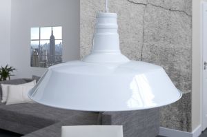 Przemysłowa lampa wisząca UVA - biały