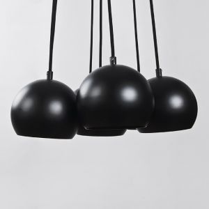 2BM :: Żyrandol NOA W7 black/gold