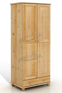 Szafa sosnowa Nova 2D/1 na kulach