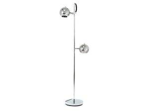 Leitmotiv :: Lampa Podłogowa Retro Metal 2 Lights Chrome