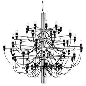 Flos :: Lampa Wisząca 2097/50 Chrom - szary, srebrny