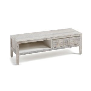 LaForma :: Szafka RTV WOODY 120 x 38 cm biała
