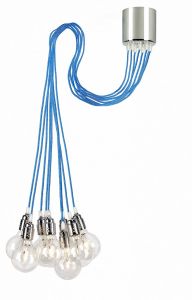 KASPA :: Lampa wisząca More niebieska - niebieski