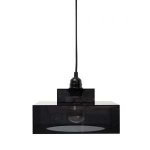 HK Living :: Lampa Wisząca PLEXI LOUNGE Czarna
