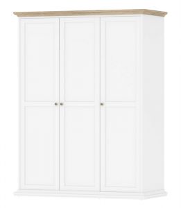 Szafa Paris 75353 biały - dąb sonoma