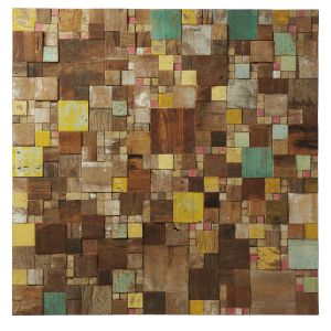 LaForma :: Obraz INAFFIT Wood Natural 100x100cm