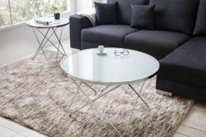 Stolik Stellar 85cm - srebrny