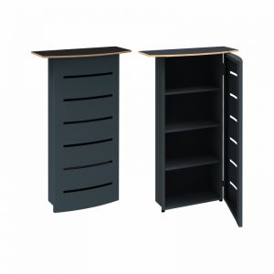 Toaletka z blatem drewnianym HT 1