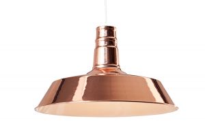 Przemysłowa lampa wisząca UVA - miedziana