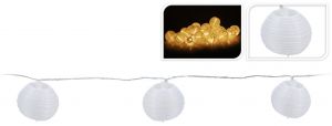 Girlanda świtlna do ogrodu LED - 20 lampionów