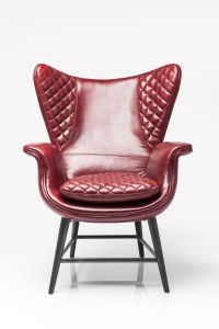KARE Design :: Fotel Tudor Red Leather