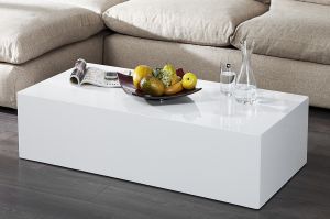 Stolik kawowy Monobloc XL 100 biały