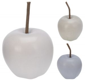 Jabłko Ceramiczne 7 cm (blady fiolet)