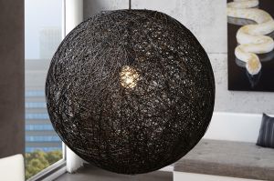 Lampa wisząca Cocon 60 cm - czarna 60