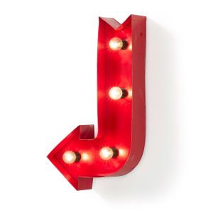 LaForma :: Dekoracja świetlna / kinkiet ARROW czerwona