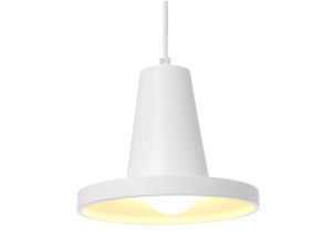 Leitmotiv :: Lampa Wisząca Ribble Alu White, projekt J. Sabine