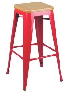 Metalowy hoker Tower Wood 75 cm