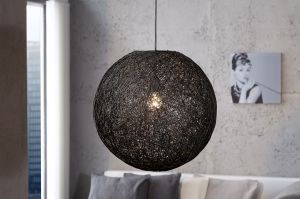 Lampa wisząca Cocon 35cm - czarna 35cm