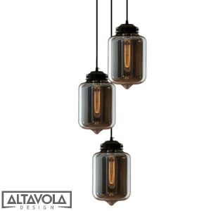 Altavola :: Żyrandol LONDON LOFT NO.2 CO S dymny