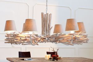 Żyrandol Wood Sun 105cm