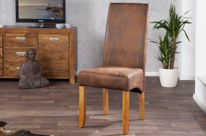 Krzesło Comodo Vintage light coffee - drewno