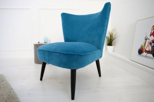 Fotel Pop Blue - niebieski