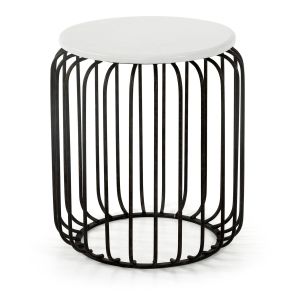 LaForma :: Stolik CASCOT czarno - biały