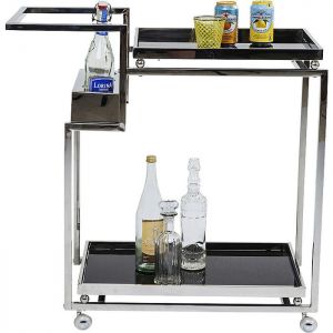 KARE Design :: Stolik/barek Barfly srebrny