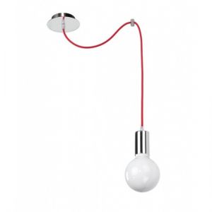 2BM :: Żyrandol GLOB W1A BIS Czerwony Kabel - pojedyncza czerwony kabel