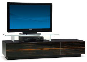 Stolik RTV w okleinie naturalnej Swing S53/9