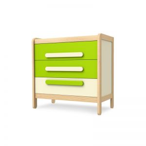 Komoda z 3 szufladami Simple Light Line Timoore
