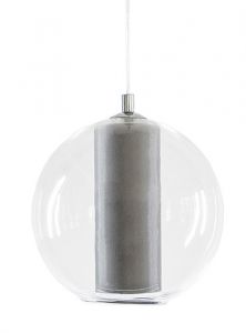 KASPA :: Lampa wisząca Merida M szara