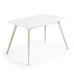 LaForma :: Stół rozkładany SMART 140(190) x 88 cm biały - wysokość: 75 cm || głębokość: 88 cm || sze