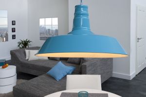 Przemysłowa lampa wisząca UVA Niebieska - niebieski