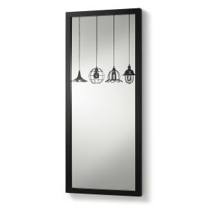 LaForma :: Lustro z nadrukiem CARLS 45 x 105 cm