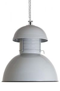 HK Living :: Przemysłowa lampa okrągła szara rozm. L - HK Living :: Przemysłowa lampa okrągła szara