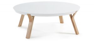 LaForma :: Stolik Kawowy SOLID Biały - wzór 1