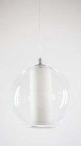 KASPA :: Lampa wisząca Merida S biała