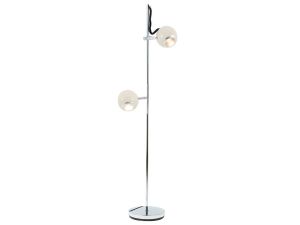 Leitmotiv :: Lampa Podłogowa Retro Metal 2 Lights Ivory