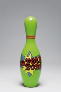 KARE Design :: Skarbonka Bowling 30cm (zielona) - zielony