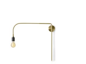 MENU :: Lampa ścienna Warren mosiężna 56 cm - mosiężny
