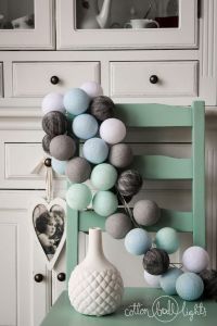Cotton Ball Lights :: Świetlna girlanda Home on the Hill 50 kul - 50 kul