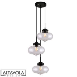 Altavola :: Żyrandol LONDON LOFT NO.1 CO transparentny