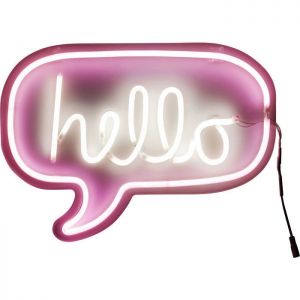KARE Design :: Lampa ścienna/ neon Hello