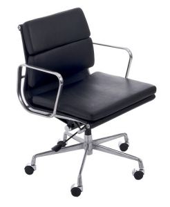 Fotel biurowy CH2171T skóra chrom