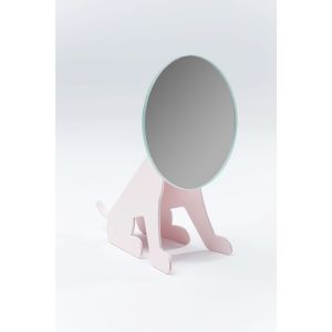 KARE Design :: Lusterko Mirror Dog Face różowe
