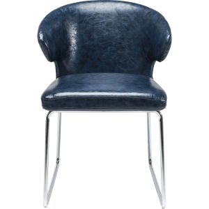 KARE Design :: Krzesło Atomic Blue niebieskie